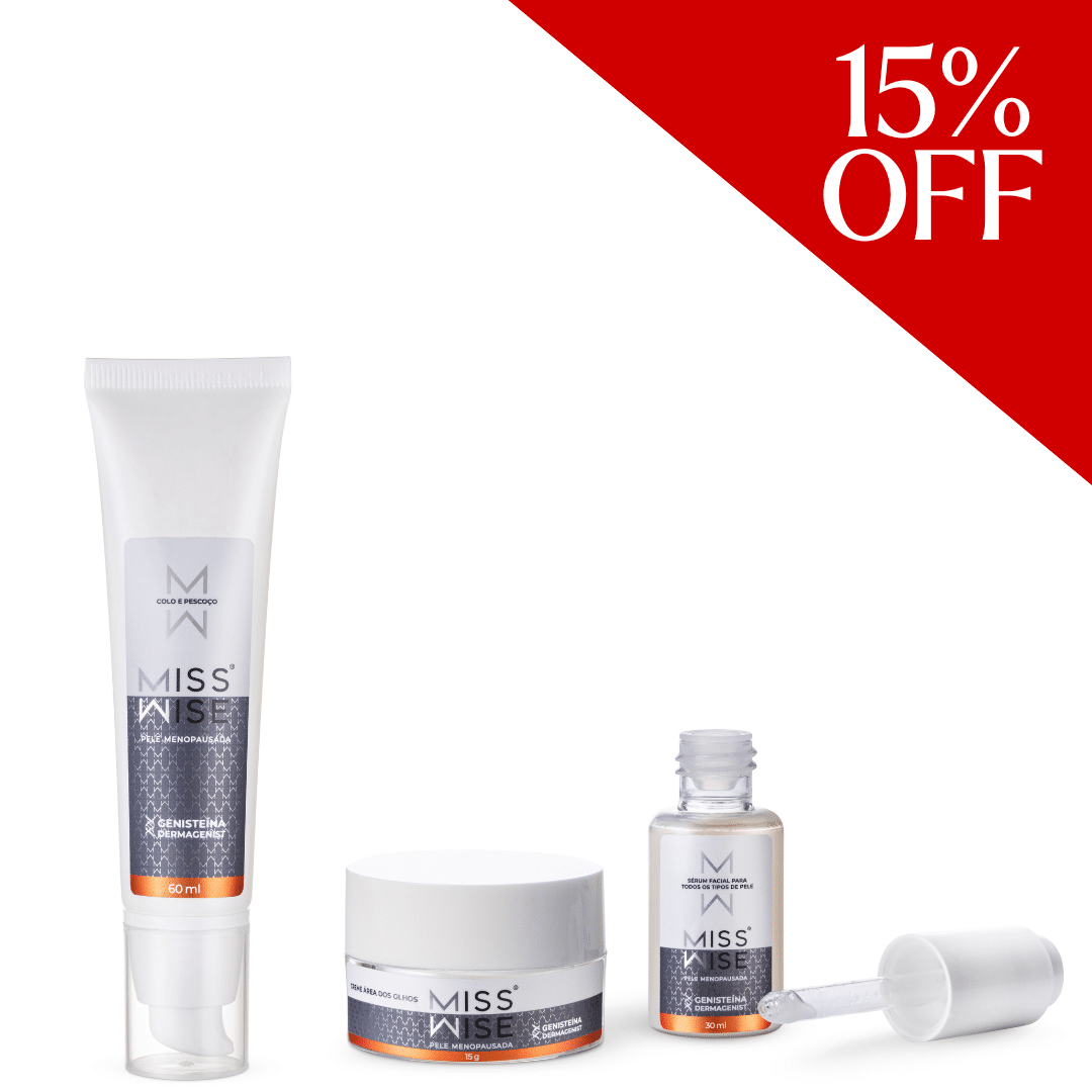 Combo 3 (Sérum Facial para pele Oleosa, Creme para Área dos Olhos e Loção para Colo e pescoço)