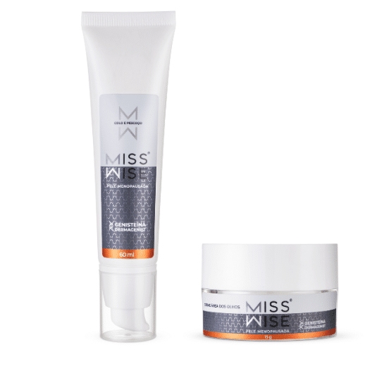 Kit Creme para área dos olhos + Loção para colo e pescoço