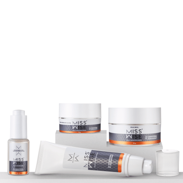 Combo 4 (Sérum Facial, Creme para Pele muito Seca, Creme para Área dos Olhos e Loção para Colo e Pescoço)